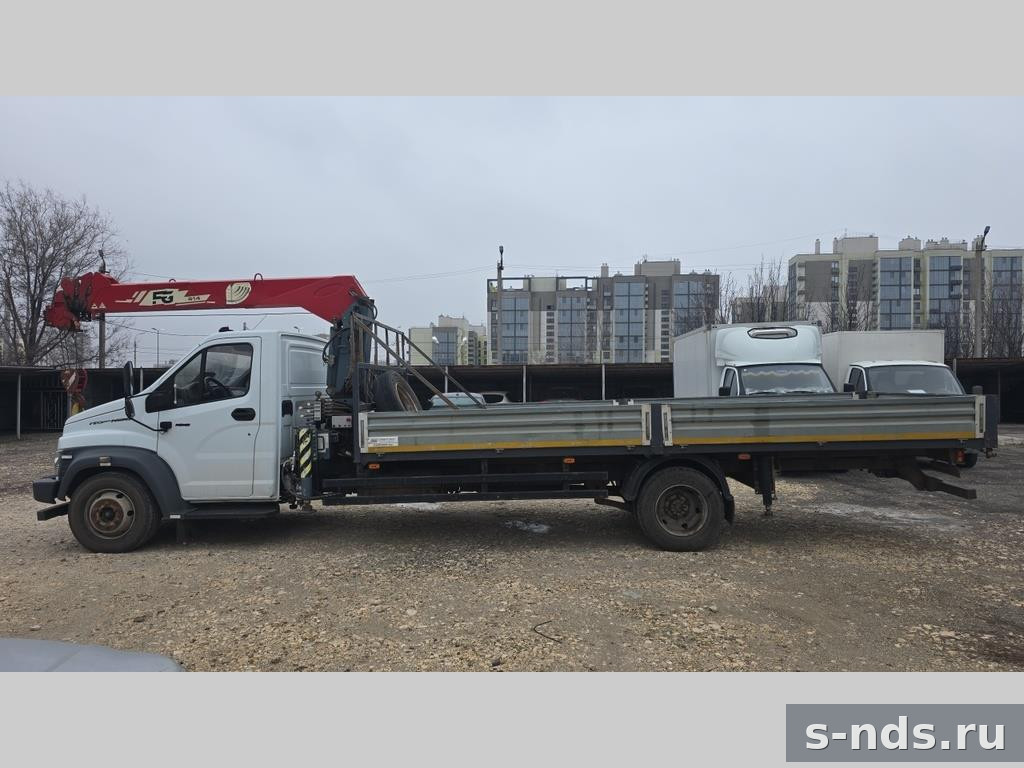 КМУ 3Т. UNIC FG414 на шасси ГАЗон NEXT С41RB3