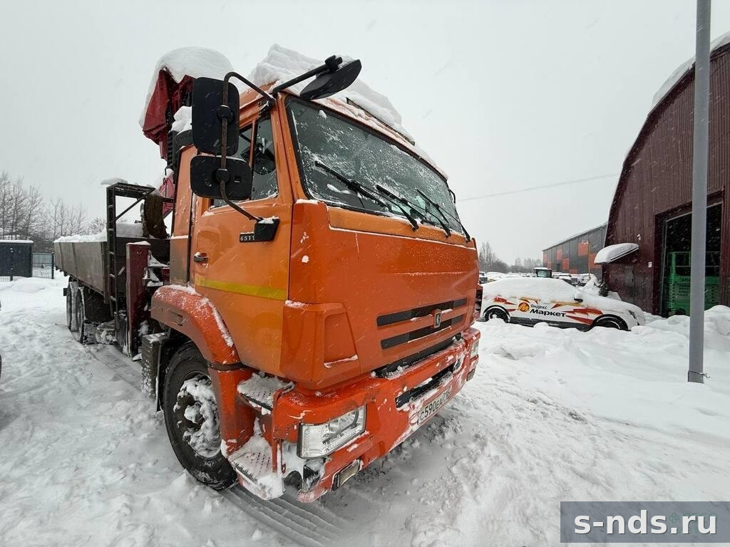 КМУ 8т. Нoryong 216 на шасси 6х4 КАМАЗ 2023г.