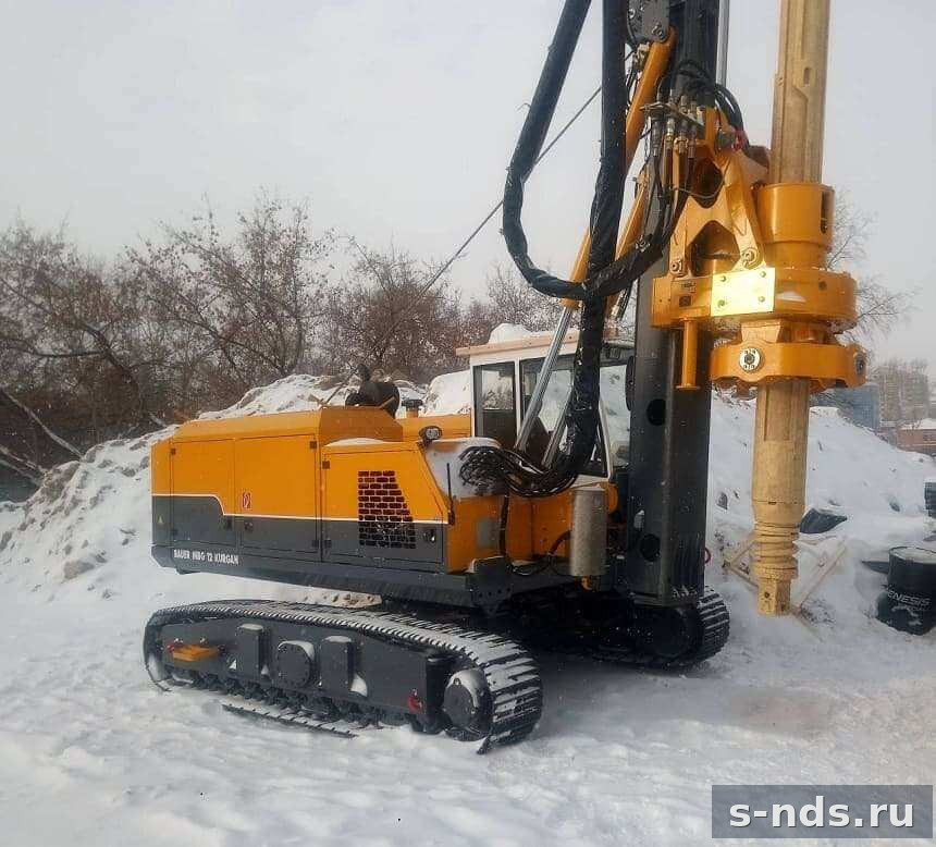 Роторная буровая установка Bauer MBG 12