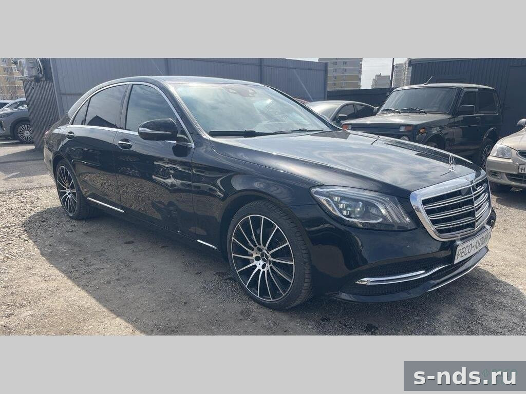 MERCEDES-BENZ S 350 D 4MATIC 2019г.