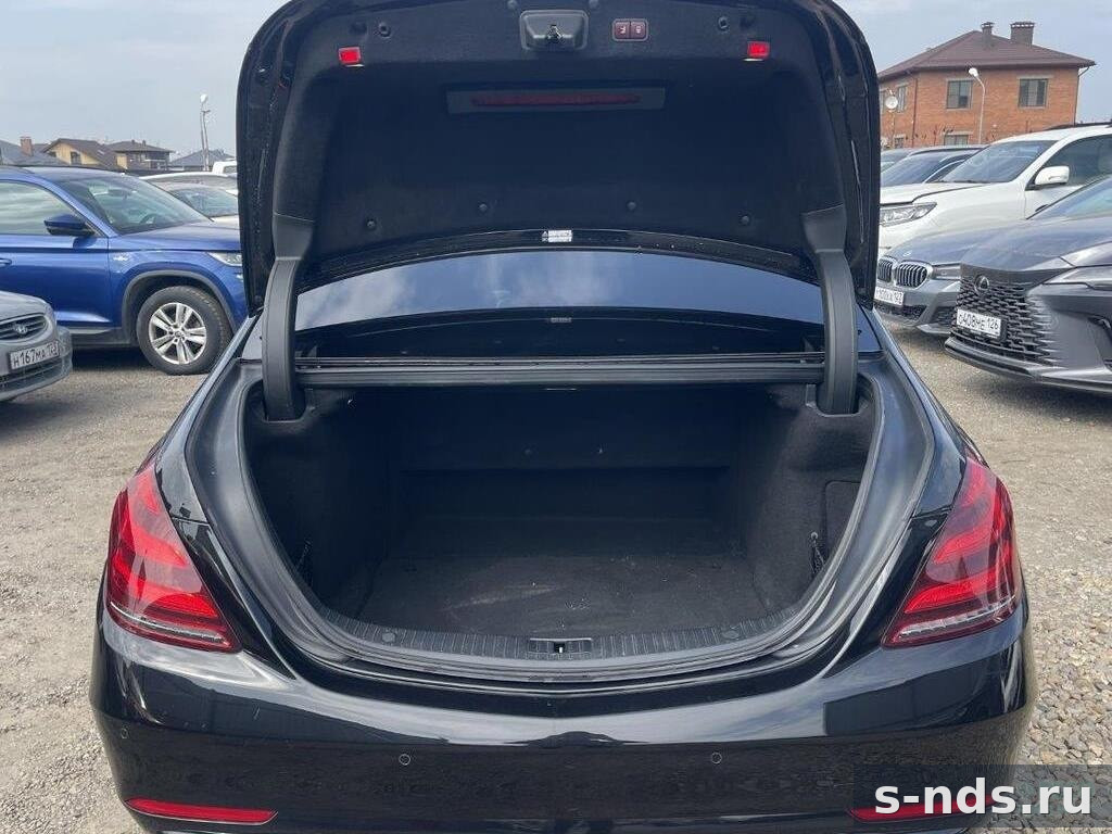 MERCEDES-BENZ S 350 D 4MATIC 2019г.