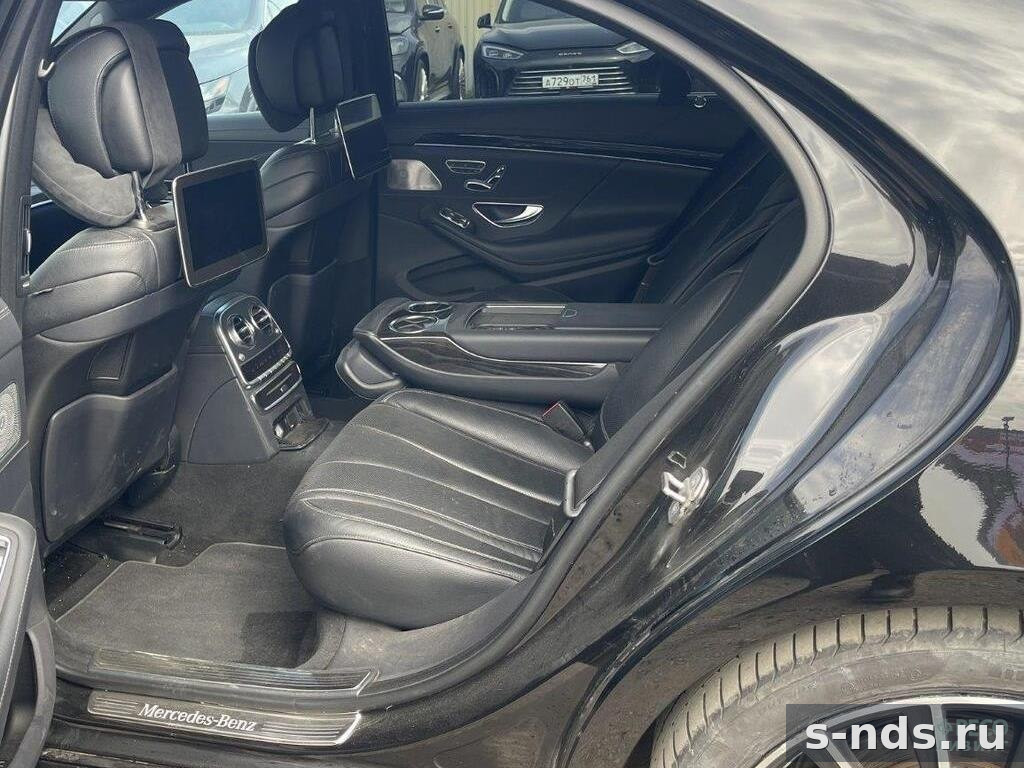 MERCEDES-BENZ S 350 D 4MATIC 2019г.