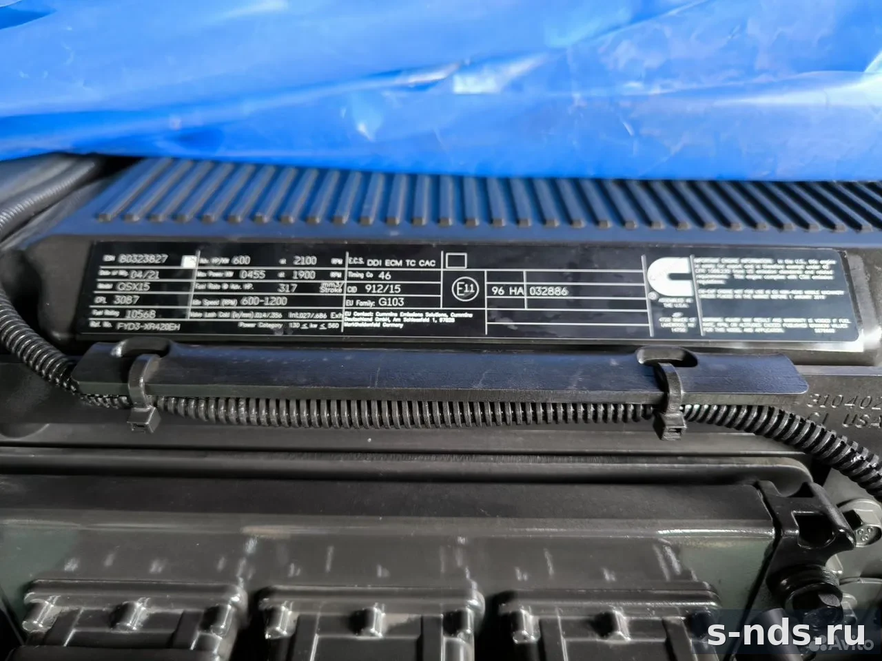 Двигатель Cummins QSX15 (США)