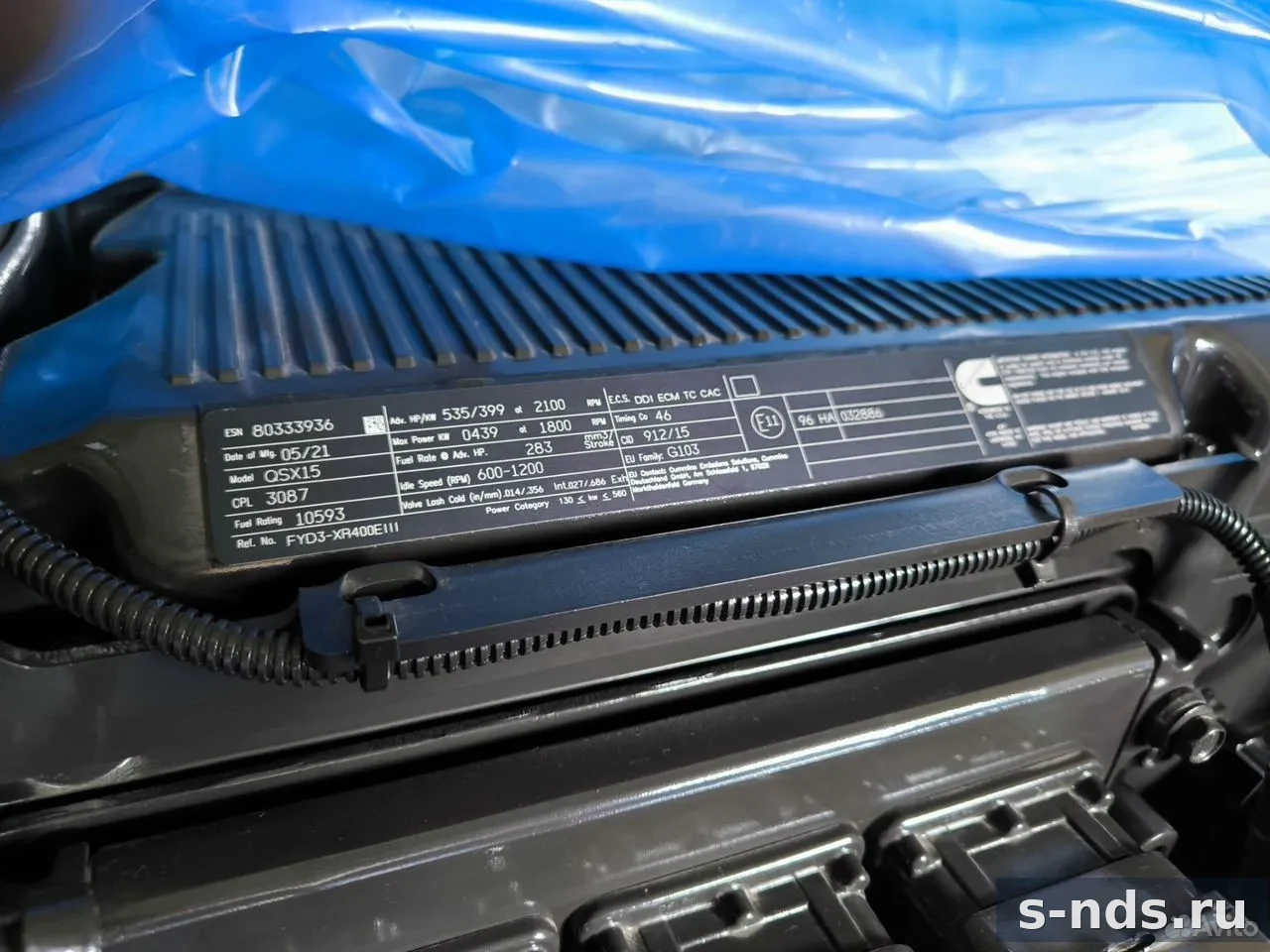 Двигатель Cummins QSX15 (США)