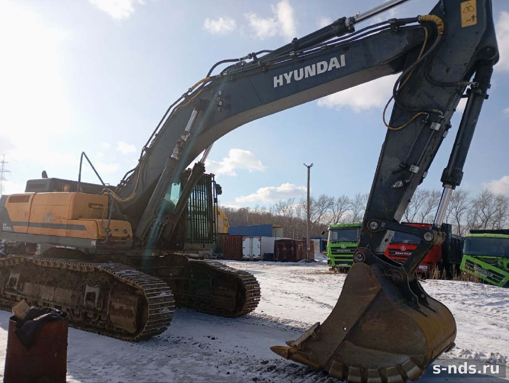 Гусеничный экскаватор Hyundai HX520SL 2022