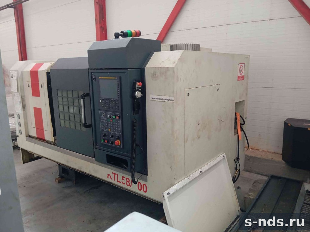 Токарный Центр с наклонной станиной KTL58/700 с ЧПУ FANUC