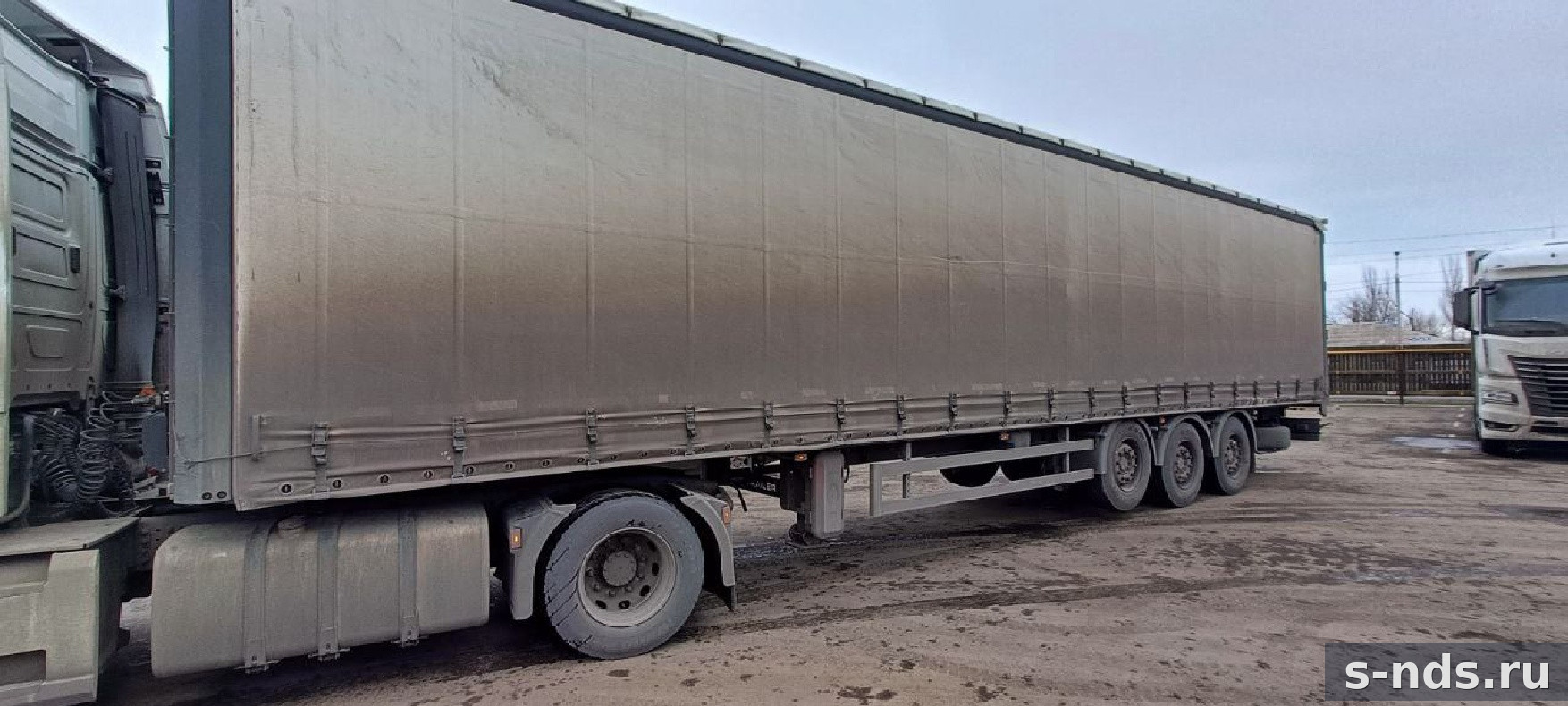 Полуприцеп шторный UAT SCFG 9226.01 2023г.