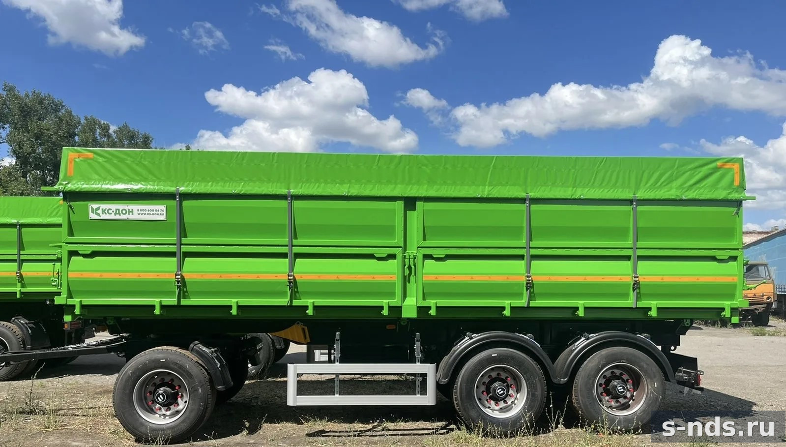 Прицеп самосвальный 851812 КС ДОН