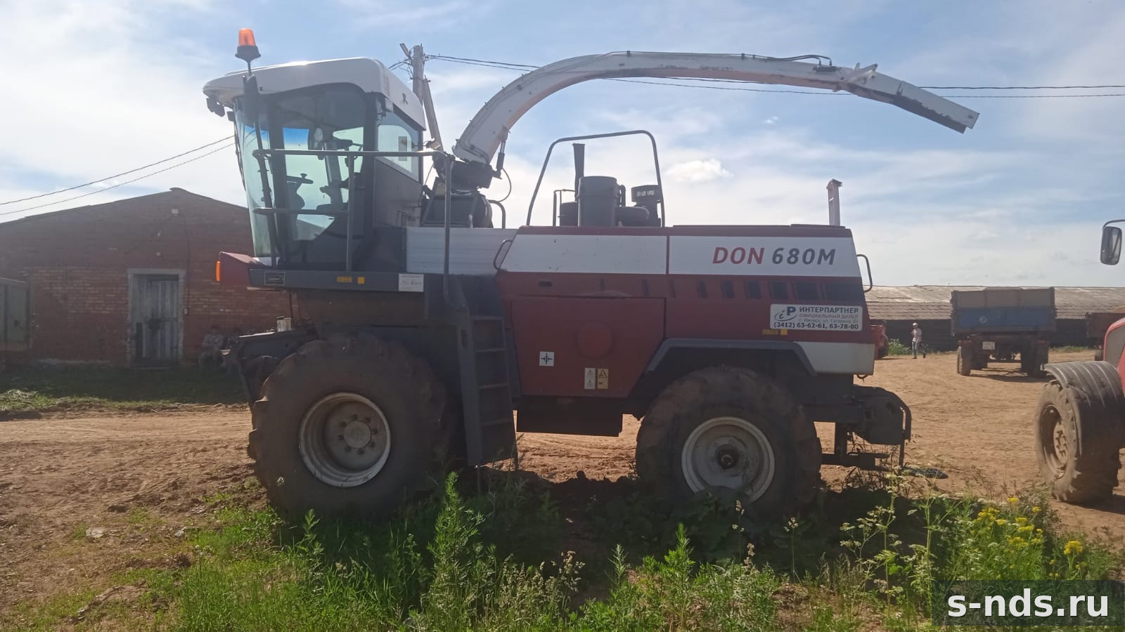 Кормоуборочный комбайн РСМ-100 Дон-680М