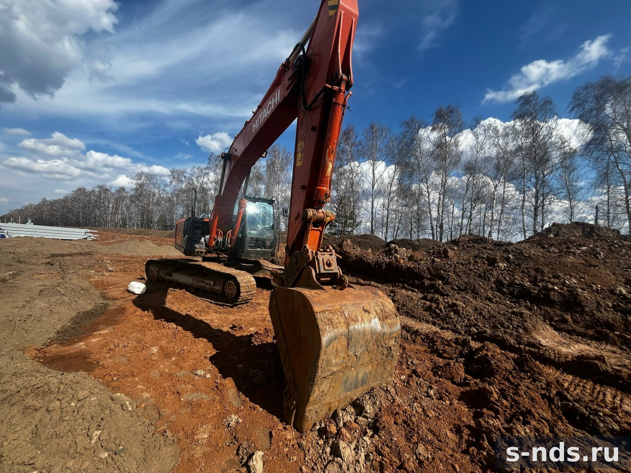Экскаватор HITACHI ZX210LCN-5А