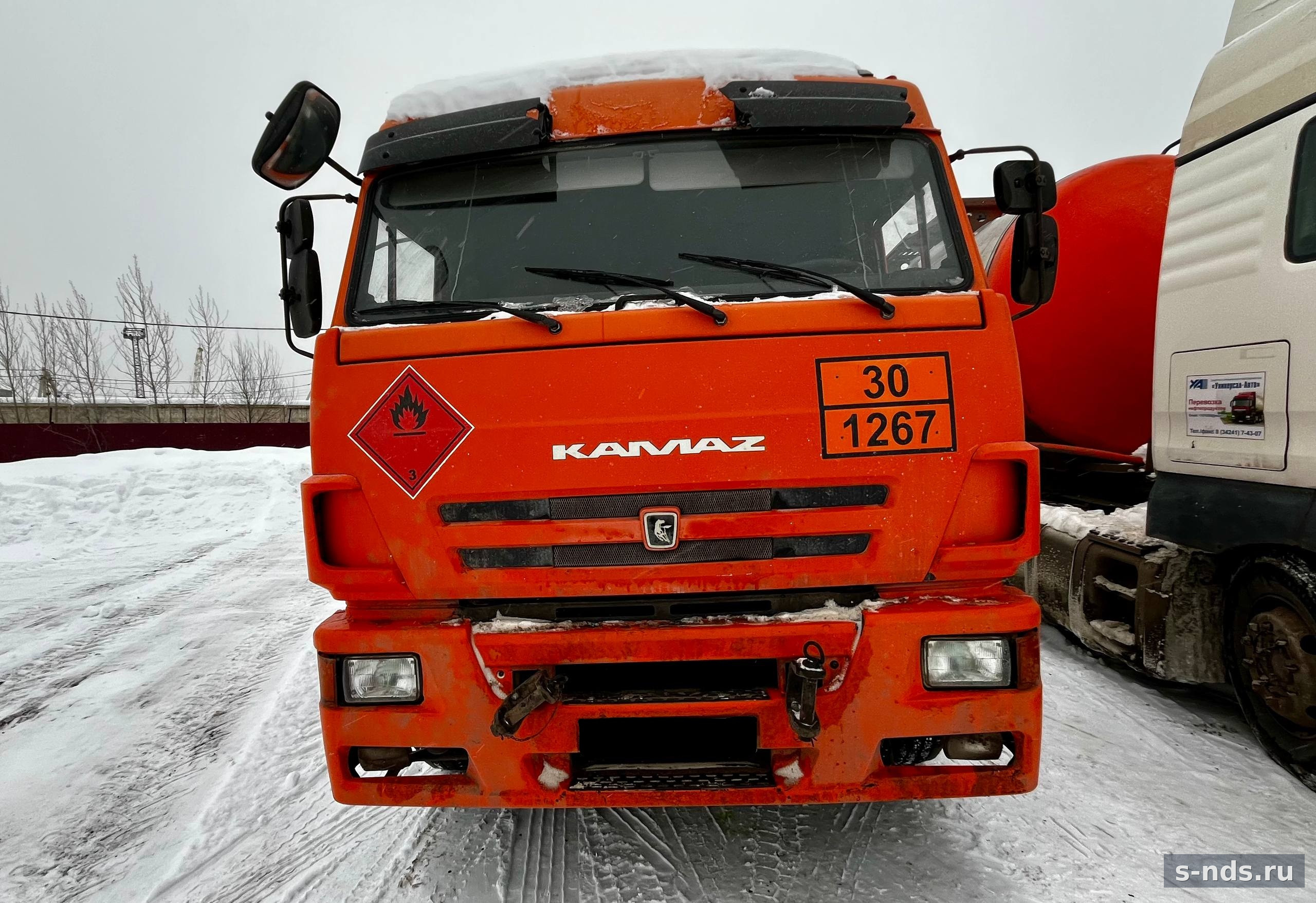 Сцепка КАМАЗ 6460-73 и ППЦ SF3B30
