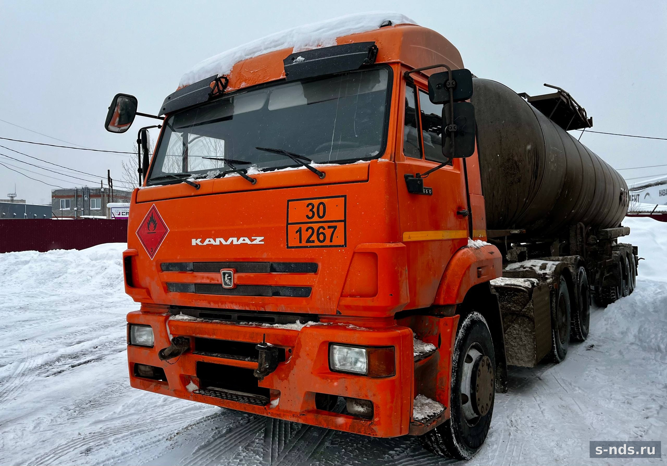 Сцепка КАМАЗ 6460-73 и ППЦ SF3B30