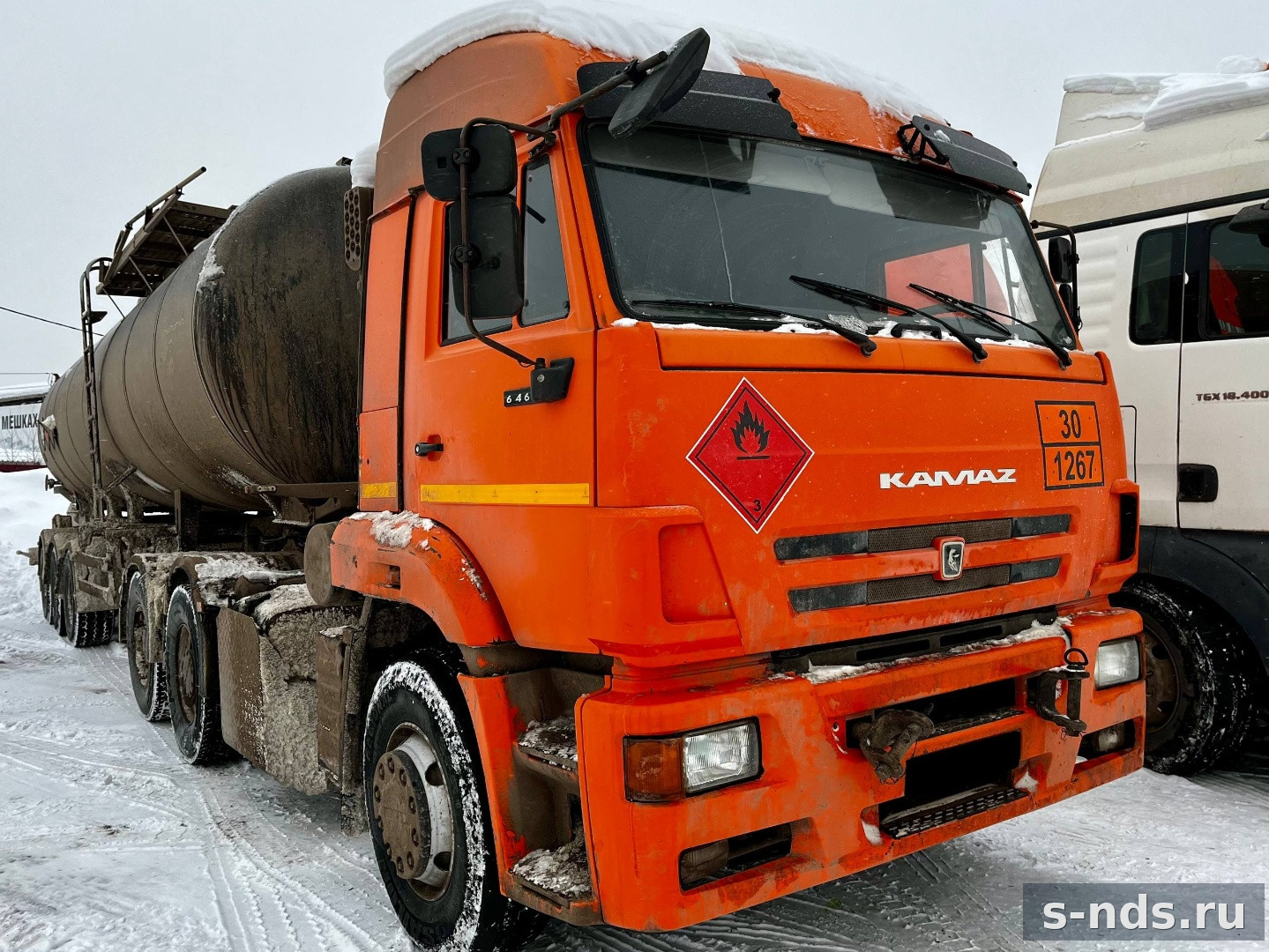Сцепка КАМАЗ 6460-73 и ППЦ SF3B30
