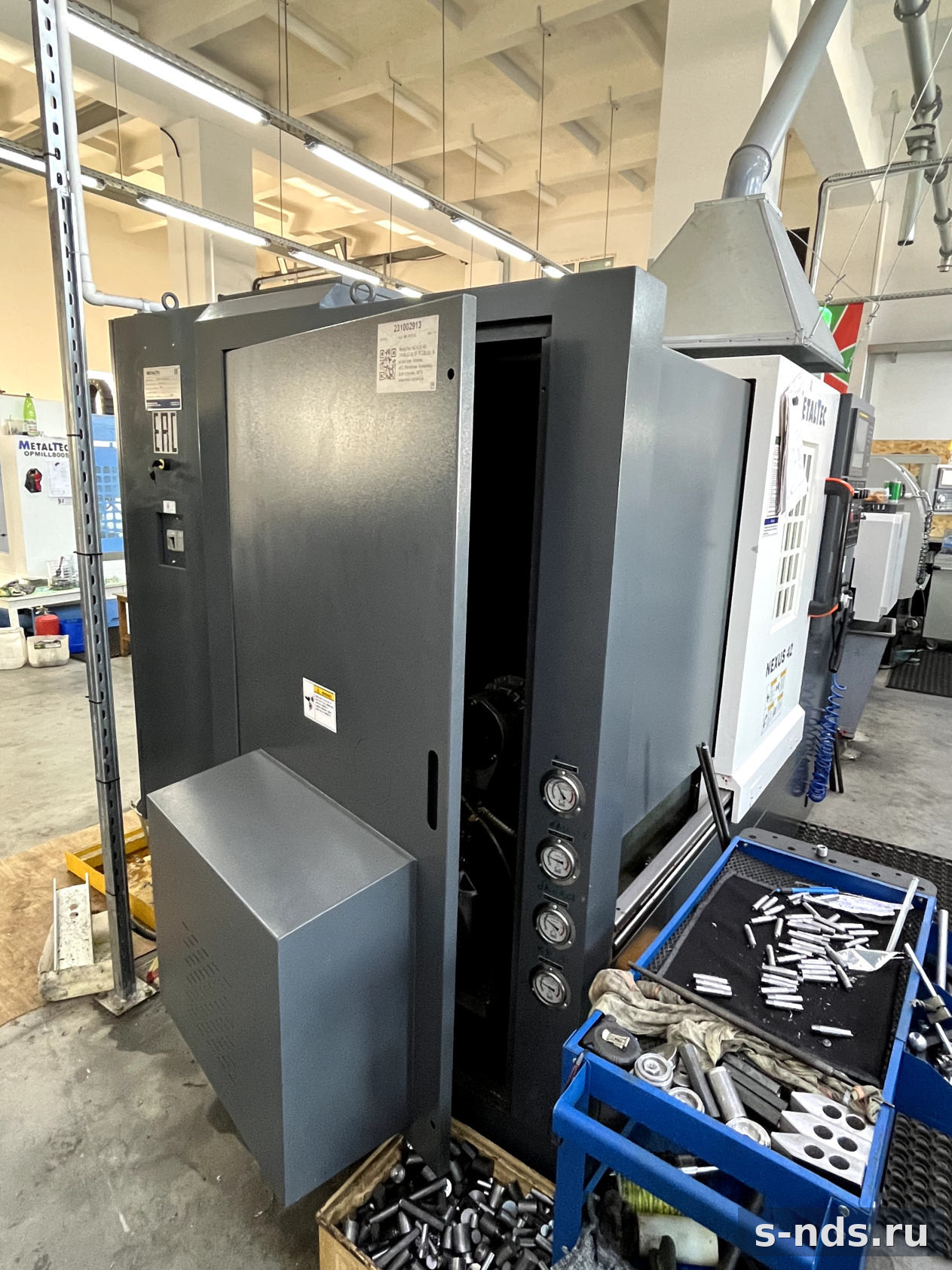 Токарный станок ЧПУ с наклонной станиной MetalTec NEXUS