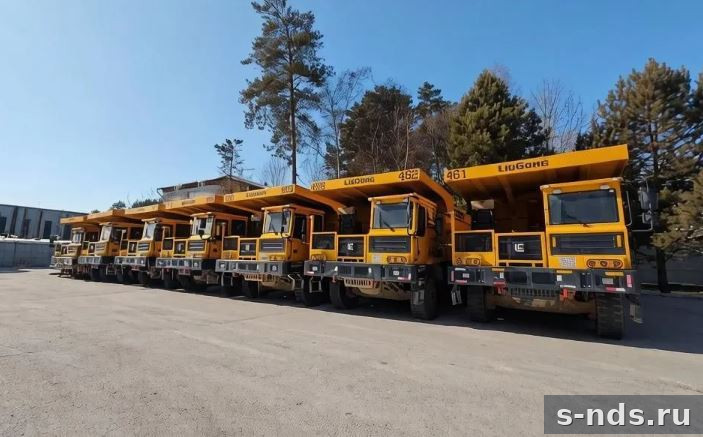Самосвал 36 м³ LiuGong DW105A