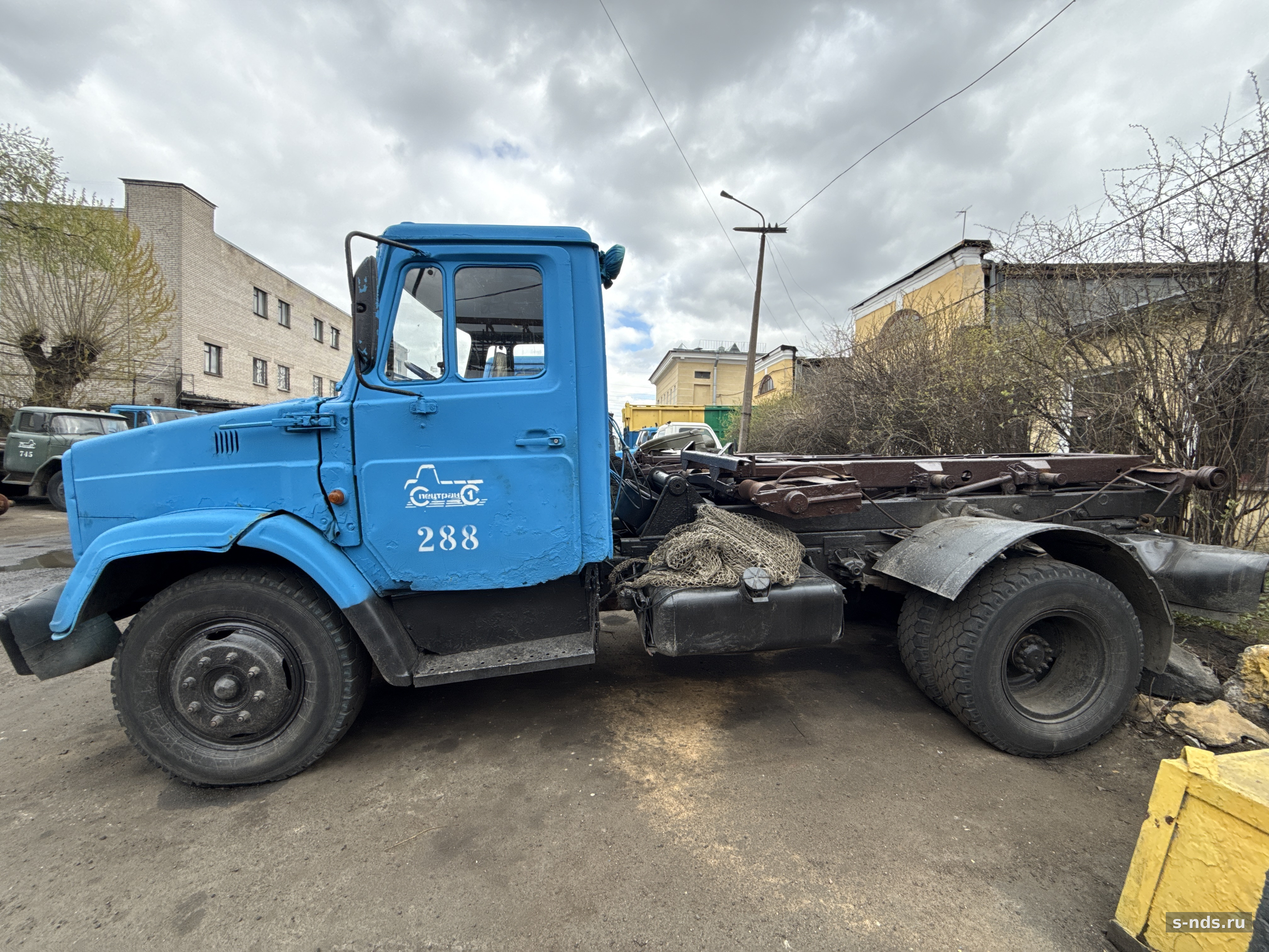 пухтовоз СП ЗИЛ-МСКТП на базе ЗИЛ-433362