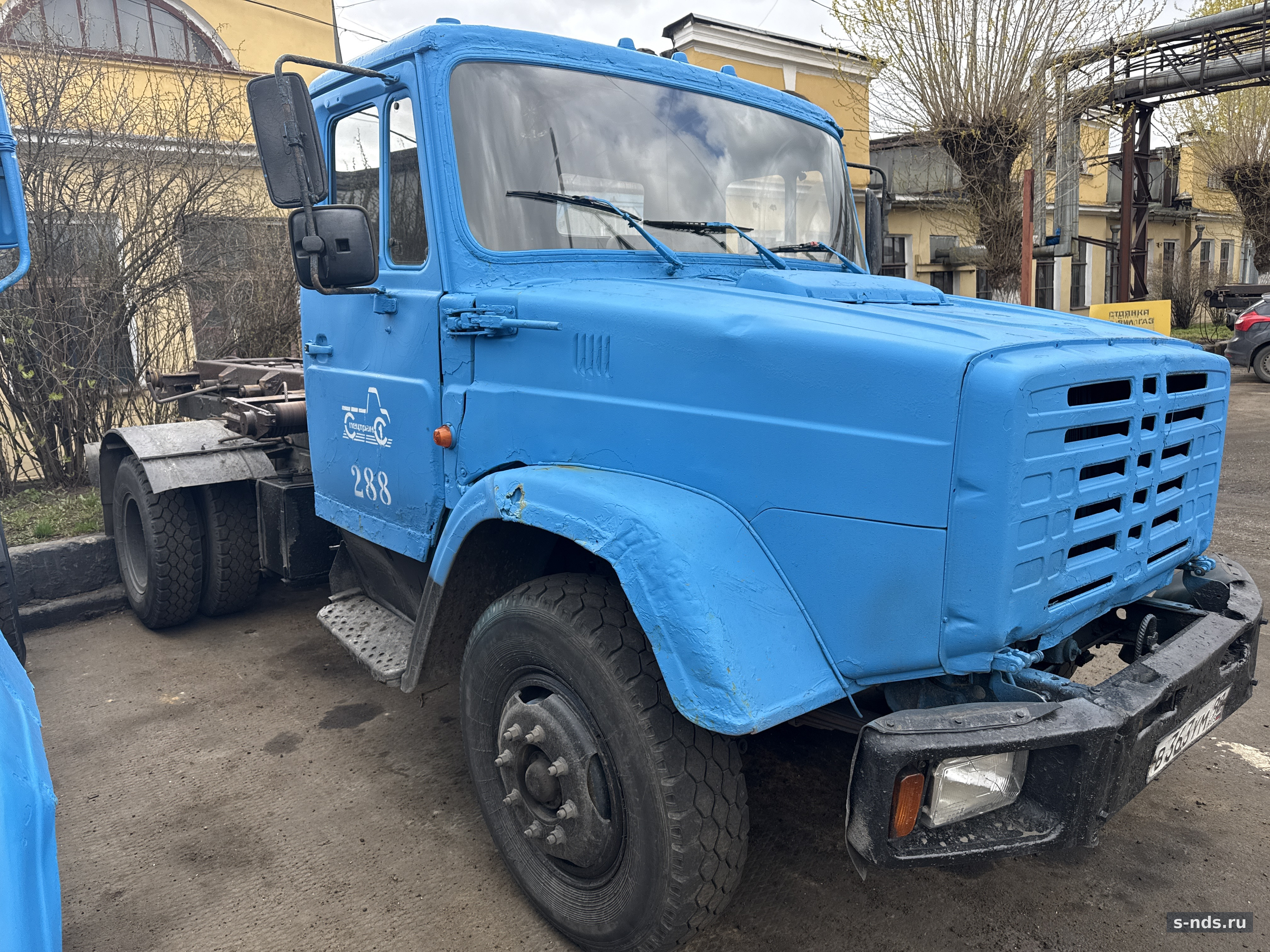 пухтовоз СП ЗИЛ-МСКТП на базе ЗИЛ-433362