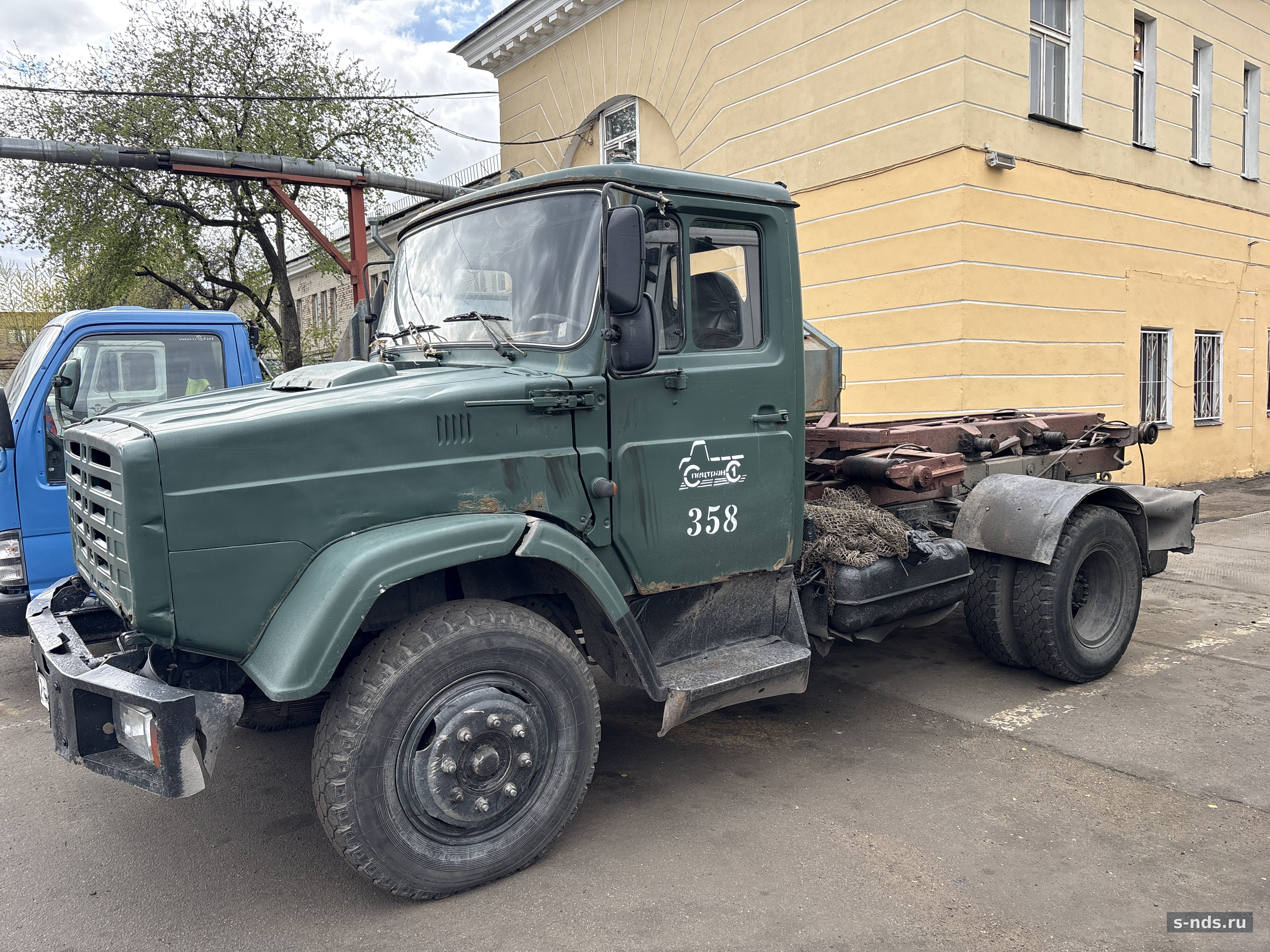 пухтовоз СП ЗИЛ-МСКТП на базе ЗИЛ-433362
