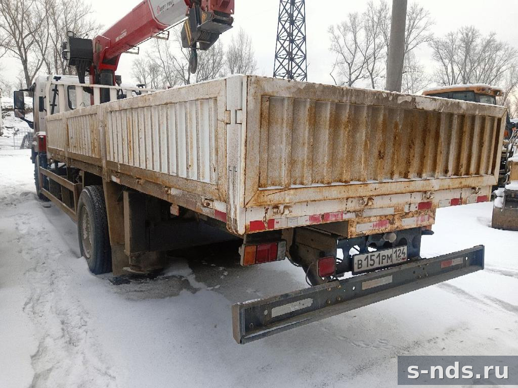 КМУ 8т. SQS200 шасси ISUZU FTR
