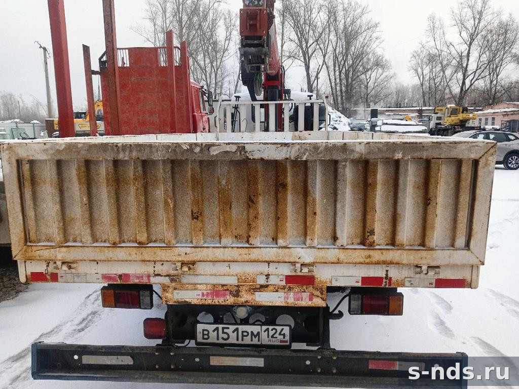 КМУ 8т. SQS200 шасси ISUZU FTR
