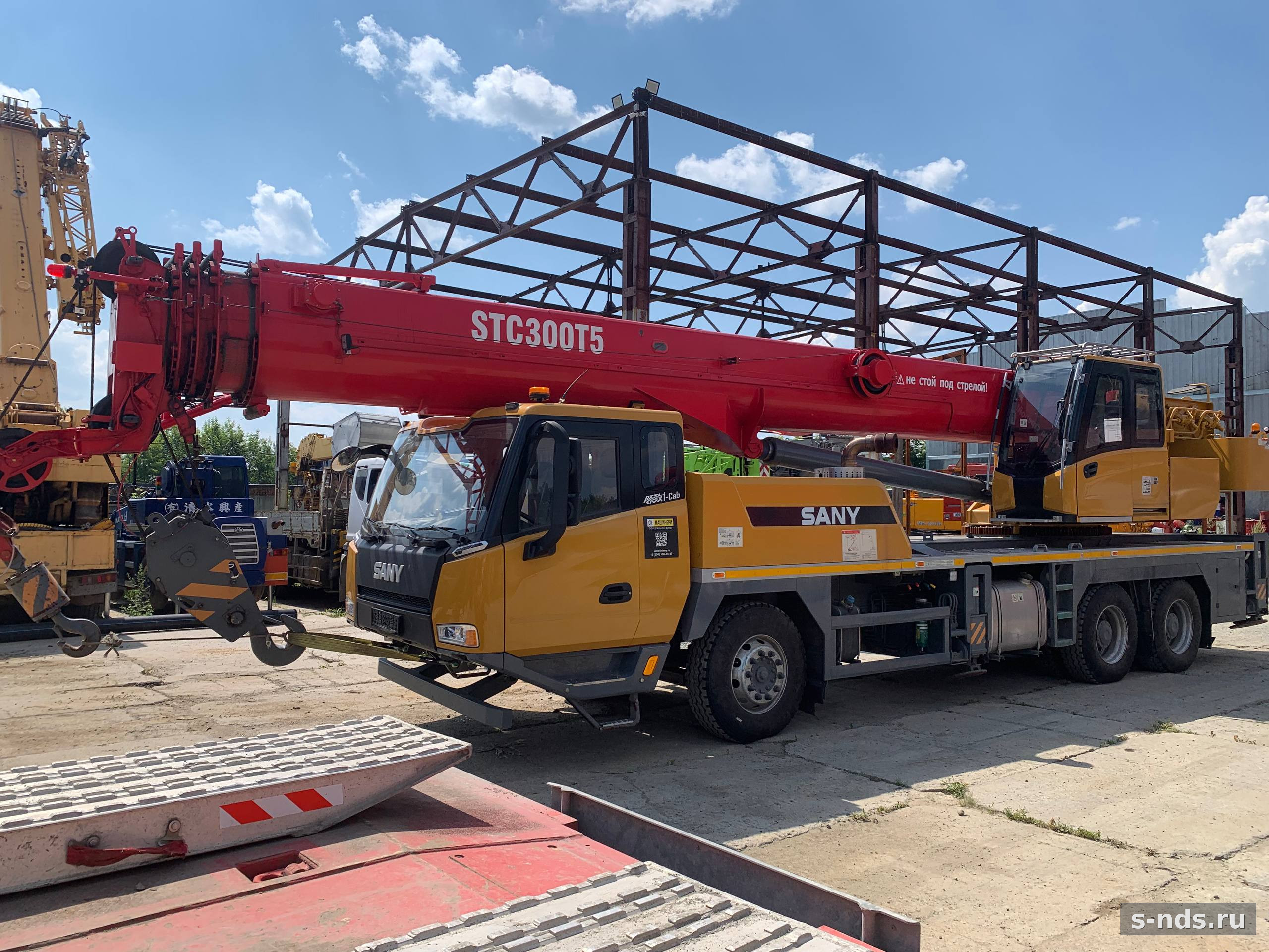 Автокран Sany STC300T5, 2024