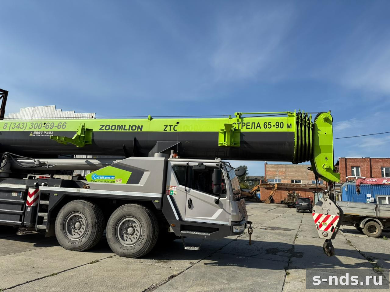 Автокран Zoomlion ZTC1000V, 2022