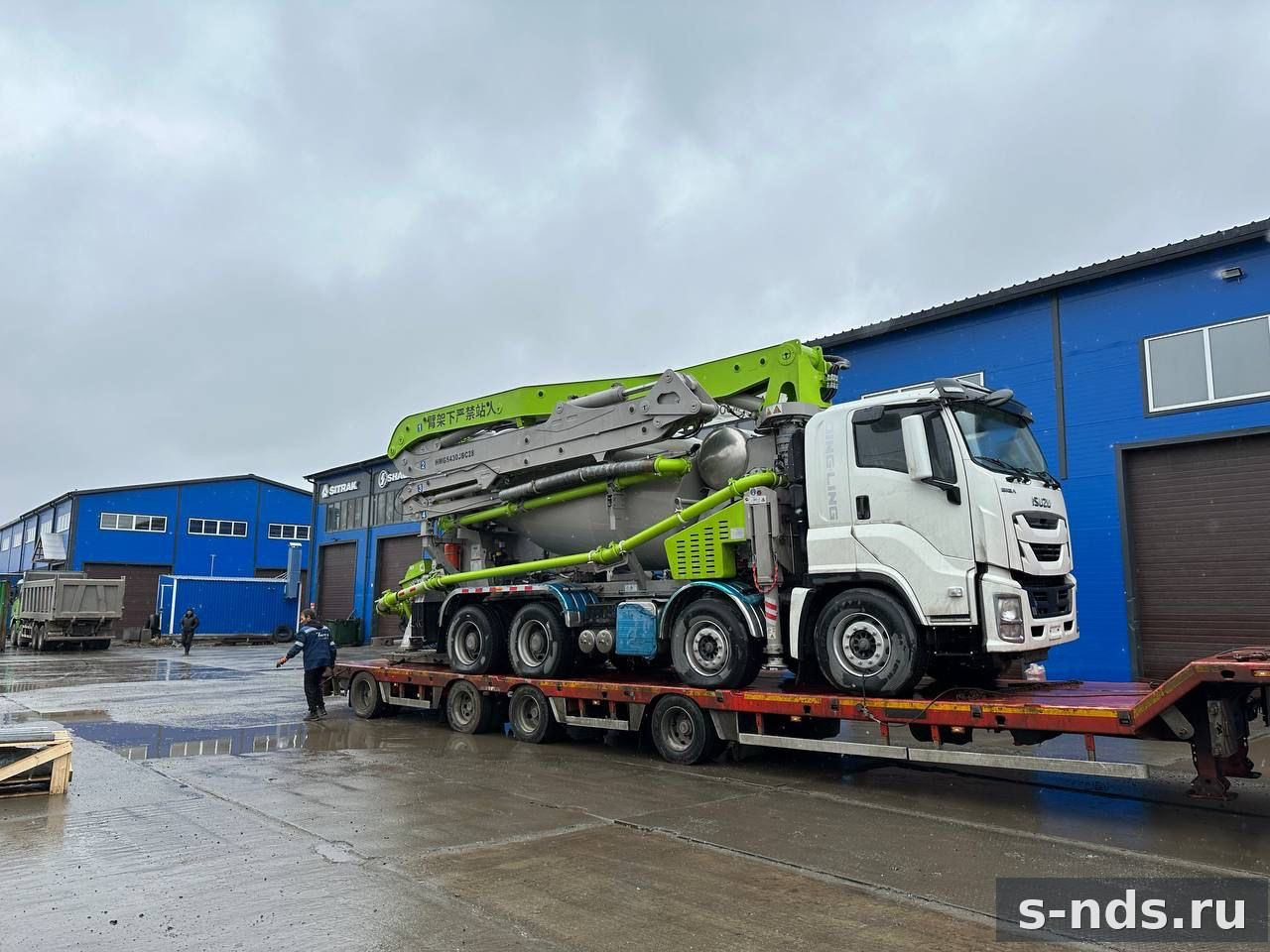 АБН ISUZU 28 метов плюс 7 куб.м смесительный барабан